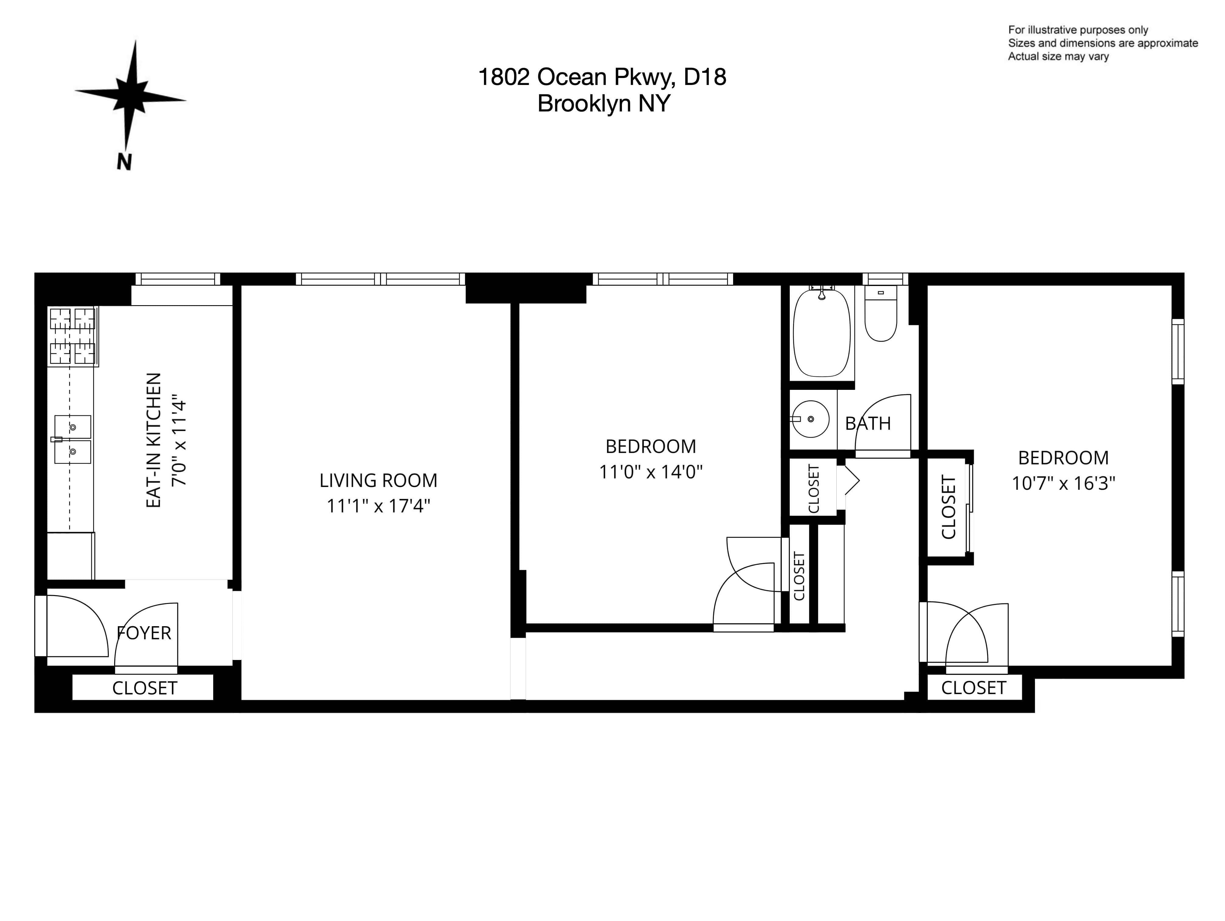 1802 Ocean Parkway Brooklyn NY 11223